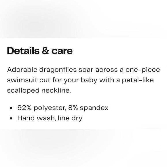 NWT Wippette bathing suit in pink with white scallops at neckline. UPF 50 - Picture 3 of 4